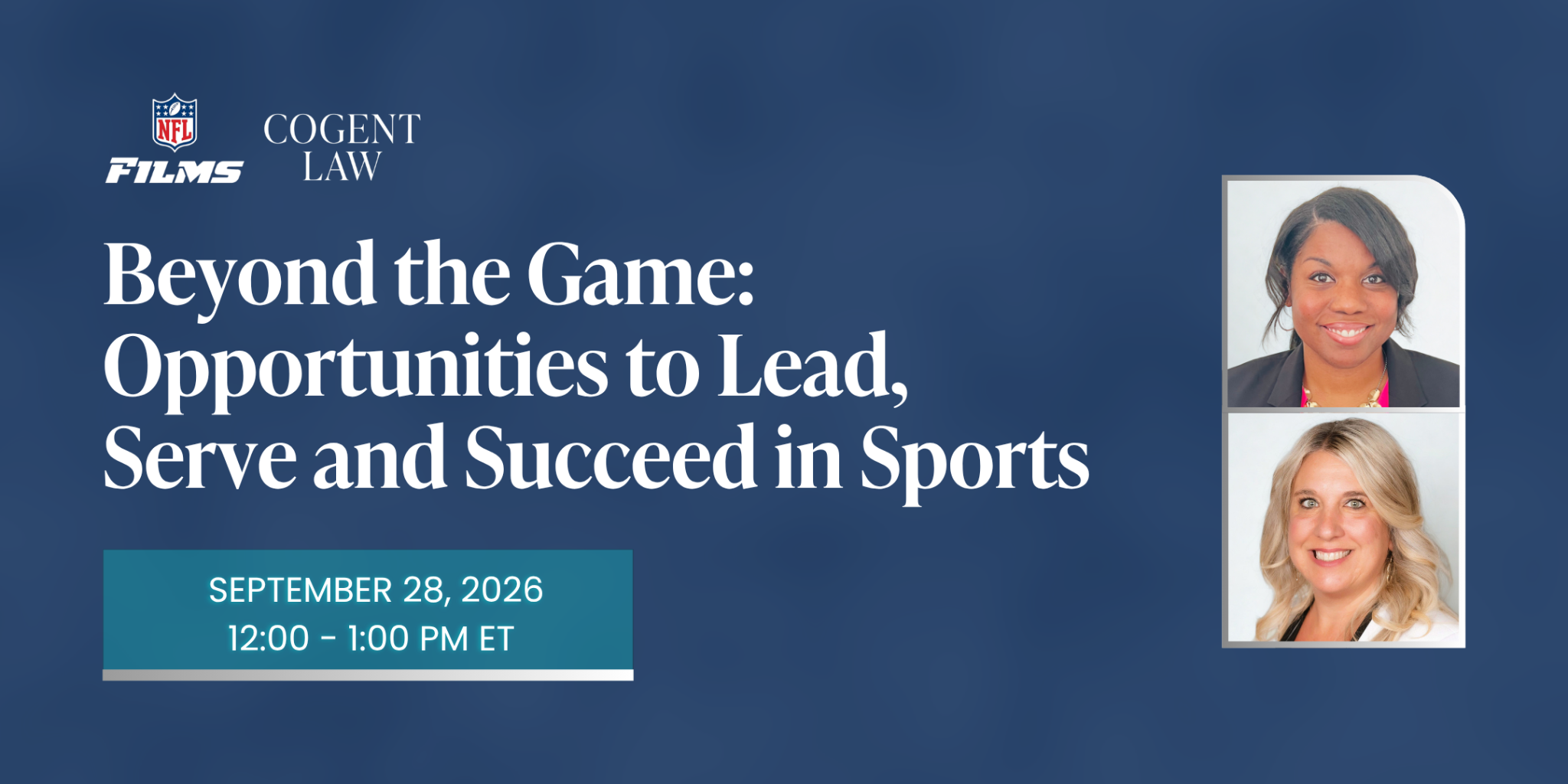 Beyond the Game: Opportunities to Lead, Serve and Succeed in Sports