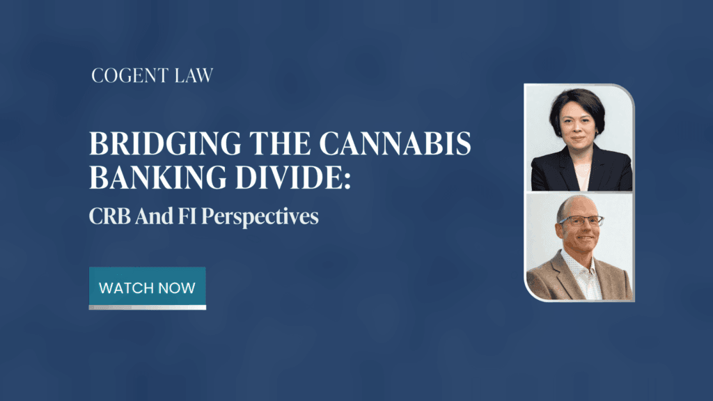 Watch the Recording: Bridging the Cannabis Divide. CRB And FI Perspectives