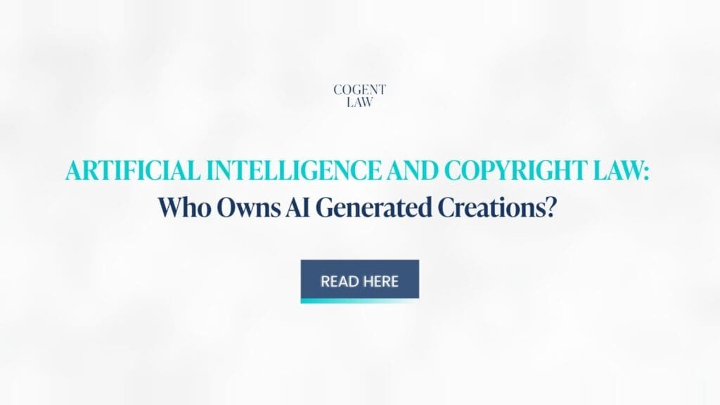 Artificial Intelligence and Copyright Law: Who Owns AI-Generated Creations?