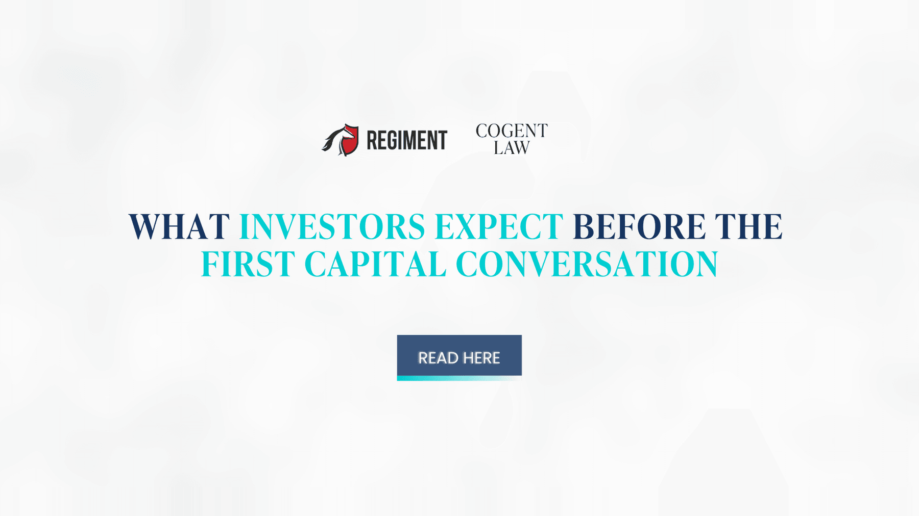 What Investors Expect Before the First Capital Conversation